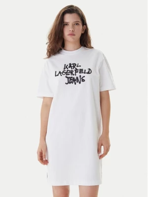 Obrázek produktu Karl Lagerfeld Jeans Každodenní šaty B1W13043 Bílá Regular Fit