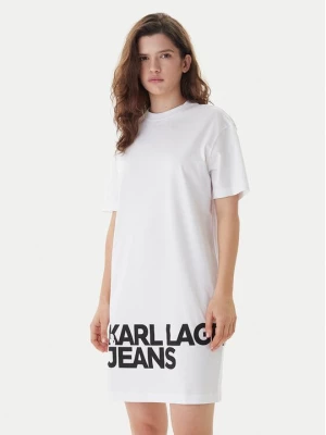 Obrázek produktu Karl Lagerfeld Jeans Každodenní šaty B1W13054 Bílá Regular Fit