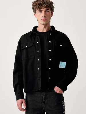 Obrázek produktu Karl Lagerfeld Jeans košile pánská bavlněná x Pietro Terzini černá