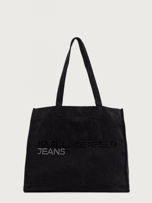 Obrázek produktu Karl Lagerfeld Jeans látková taška džínová černá