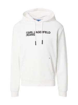 Obrázek produktu KARL LAGERFELD JEANS Mikina černá / bílá
