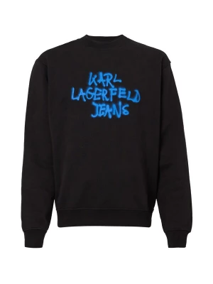 Obrázek produktu KARL LAGERFELD JEANS Mikina modrá / černá