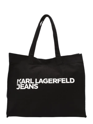 Obrázek produktu KARL LAGERFELD JEANS Nákupní taška černá / bílá