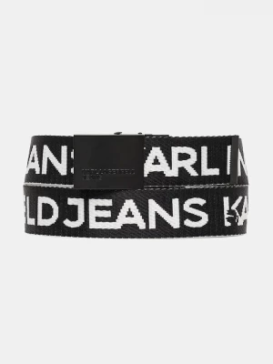 Obrázek produktu Karl Lagerfeld Jeans oboustranný pásek bílá