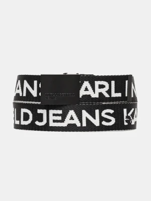 Obrázek produktu Karl Lagerfeld Jeans oboustranný pásek bílá