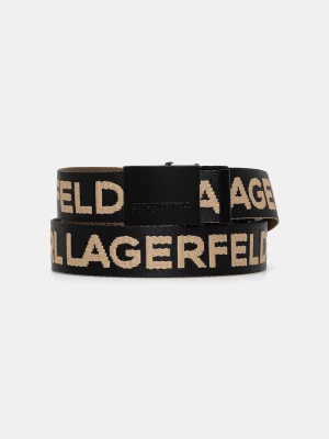 Obrázek produktu Karl Lagerfeld Jeans oboustranný pásek černá