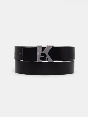 Obrázek produktu Karl Lagerfeld Jeans oboustranný pásek dámský kožený černá