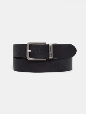 Obrázek produktu Karl Lagerfeld Jeans oboustranný pásek pánský kožený černá