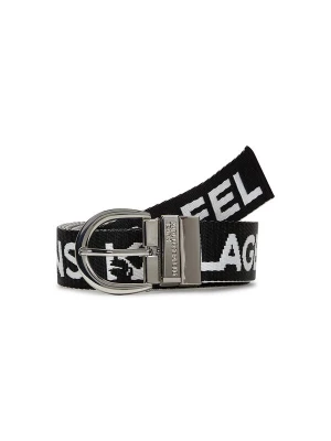 Obrázek produktu KARL LAGERFELD JEANS Opasek černá / bílá