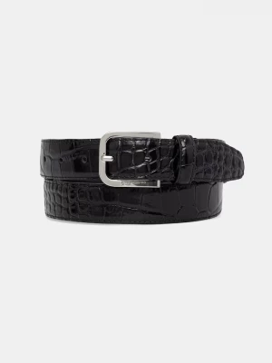 Obrázek produktu Karl Lagerfeld Jeans pásek dámský kožený černá