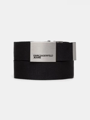 Obrázek produktu Karl Lagerfeld Jeans pásek pánský černá