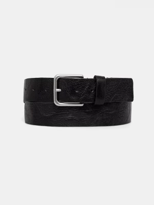 Obrázek produktu Karl Lagerfeld Jeans pásek pánský kožený černá