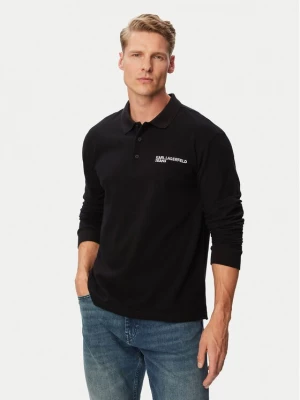 Obrázek produktu Karl Lagerfeld Jeans Polokošile B3M17036 Černá Relaxed Fit