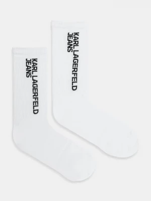 Obrázek produktu Karl Lagerfeld Jeans Ponožky Karl Lagerfeld Jeans 2-pack bílá