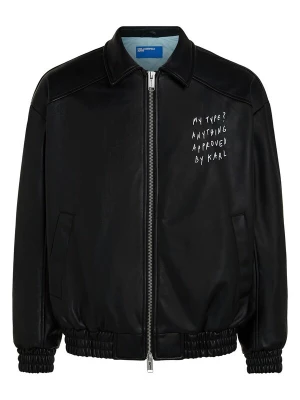Obrázek produktu KARL LAGERFELD JEANS Přechodná bunda 'KLJ X Pietro Terzini' černá / offwhite