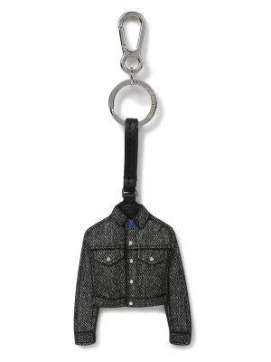 Obrázek produktu KARL LAGERFELD JEANS Přívěsek na klíče antracitová / stříbrná