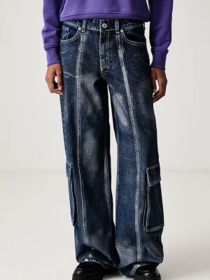 Obrázek produktu Karl Lagerfeld Jeans relaxed fit džíny dámské námořnická modř