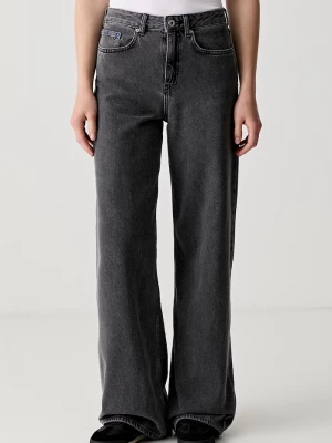Obrázek produktu Karl Lagerfeld Jeans relaxed fit džíny dámské šedá