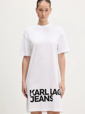 Obrázek produktu Karl Lagerfeld Jeans šaty bavlněné bílá
