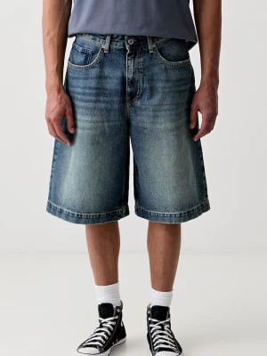 Obrázek produktu Karl Lagerfeld Jeans šortky pánské džínové modrá