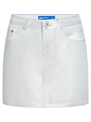 Obrázek produktu KARL LAGERFELD JEANS Sukně stříbrná
