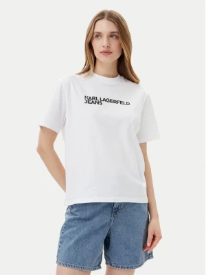 Obrázek produktu Karl Lagerfeld Jeans T-Shirt A1W17005 Bílá Relaxed Fit