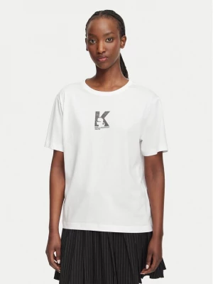 Obrázek produktu Karl Lagerfeld Jeans T-Shirt B3W17018 Bílá Regular Fit
