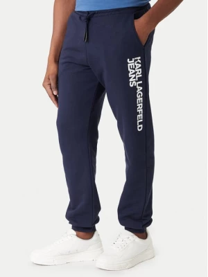 Obrázek produktu Karl Lagerfeld Jeans Teplákové kalhoty A1M10001 Tmavomodrá Slim Fit