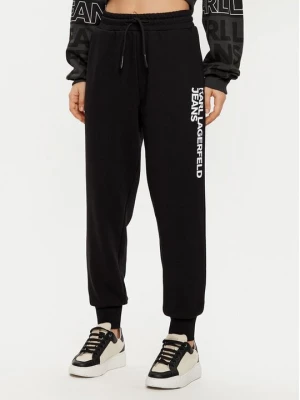 Obrázek produktu Karl Lagerfeld Jeans Teplákové kalhoty A1W10058 Černá Regular Fit