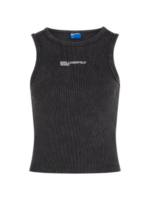 Obrázek produktu KARL LAGERFELD JEANS Top černá / bílá
