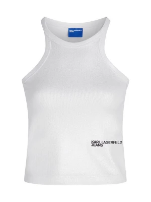 Obrázek produktu KARL LAGERFELD JEANS Top černá / stříbrná