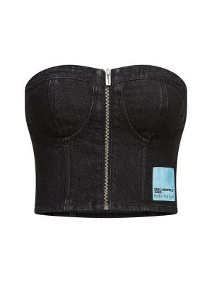 Obrázek produktu KARL LAGERFELD JEANS Top 'KLJ x Pietro Terzini' světlemodrá / černá
