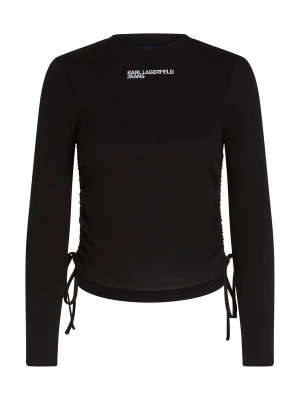 Obrázek produktu KARL LAGERFELD JEANS Tričko černá / bílá