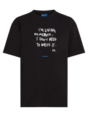 Obrázek produktu KARL LAGERFELD JEANS Tričko černá / bílá