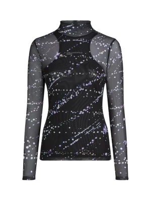 Obrázek produktu KARL LAGERFELD JEANS Tričko fialová / pitaya / černá / offwhite