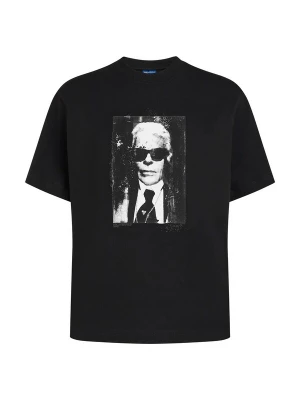 Obrázek produktu KARL LAGERFELD JEANS Tričko šedá / černá / bílá