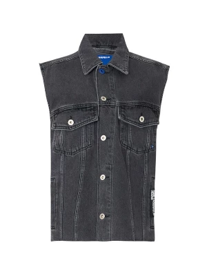 Obrázek produktu KARL LAGERFELD JEANS Vesta královská modrá / černá / černá džínovina