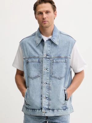 Obrázek produktu Karl Lagerfeld Jeans vesta pánská džínová modrá