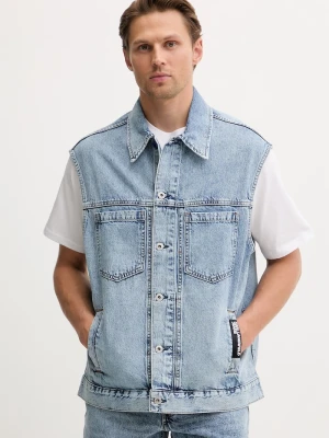 Obrázek produktu Karl Lagerfeld Jeans vesta pánská džínová modrá