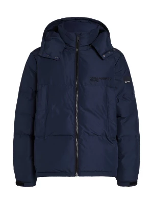 Obrázek produktu KARL LAGERFELD JEANS Zimní bunda tmavě modrá