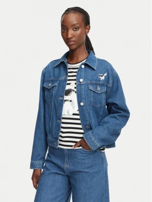 Obrázek produktu KARL LAGERFELD Jeansová bunda B3W14010 Modrá Regular Fit