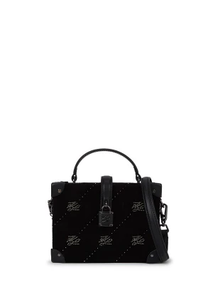 Obrázek produktu Karl Lagerfeld Kabelka 'Autograph' černá / stříbrná