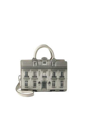 Obrázek produktu Karl Lagerfeld Kabelka 'Maison de Karl' šedá / černá / barva bílé vlny