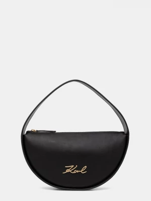 Obrázek produktu Karl Lagerfeld kabelka rohlík dámská kožená K / SIGNATURE černá