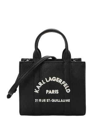 Obrázek produktu Karl Lagerfeld Kabelka 'Rue St-Guillaume' černá / bílá