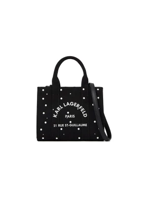 Obrázek produktu Karl Lagerfeld Kabelka 'Rue St-Guillaume' krémová / černá