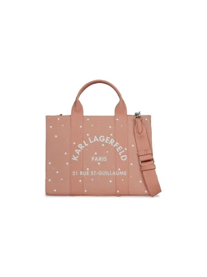 Obrázek produktu Karl Lagerfeld Kabelka 'Rue St-Guillaume' pastelově růžová / bílá