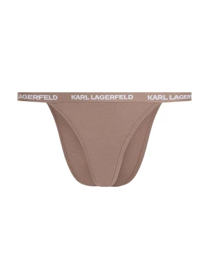 Obrázek produktu Karl Lagerfeld Kalhotky béžová / bílá