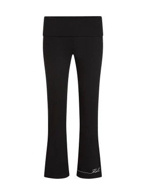 Obrázek produktu Karl Lagerfeld Kalhoty černá / bílá