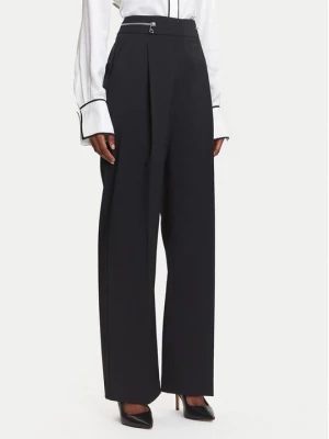 Obrázek produktu KARL LAGERFELD Kalhoty z materiálu A3W10099 Černá Straight Fit